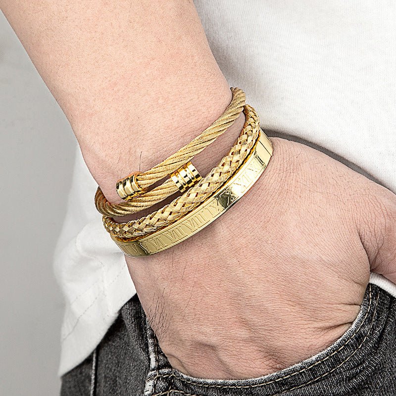 Cross-border Men's Vintage Roman