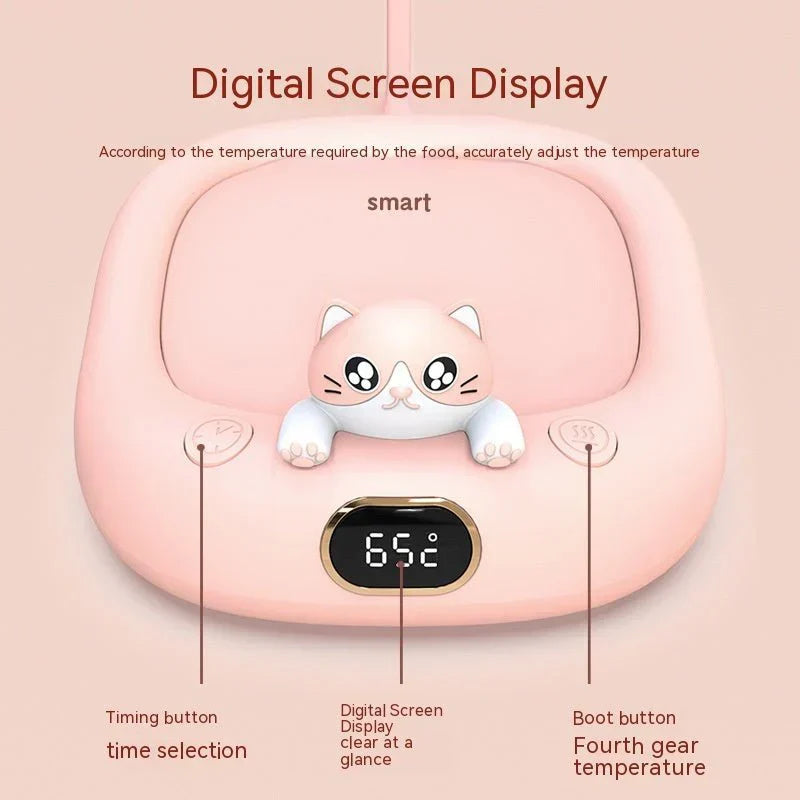 Cute Pet Constant Temperature Cup Warming Holder Winter Gadgets