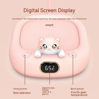Cute Pet Constant Temperature Cup Warming Holder Winter Gadgets