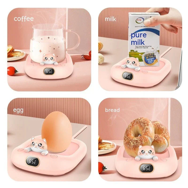 Cute Pet Constant Temperature Cup Warming Holder Winter Gadgets